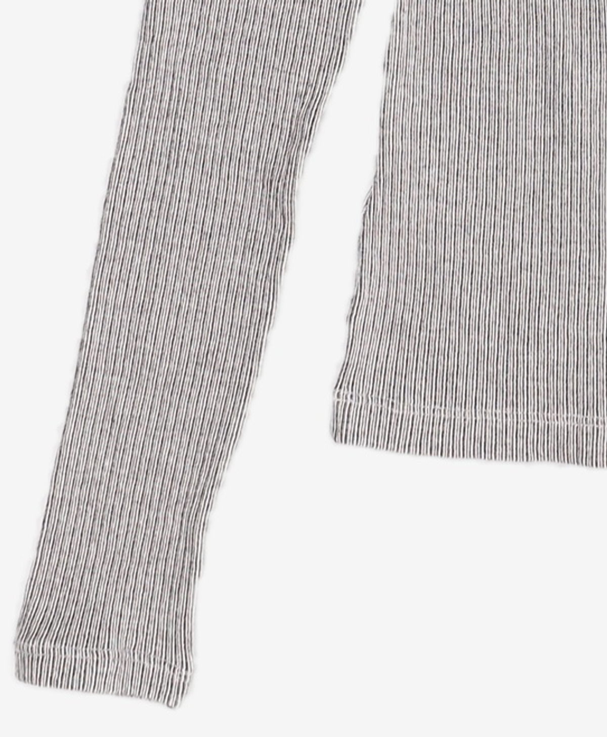 후포(HOOPOE) hoopoe rib long sleeve t-shirt_black snow M