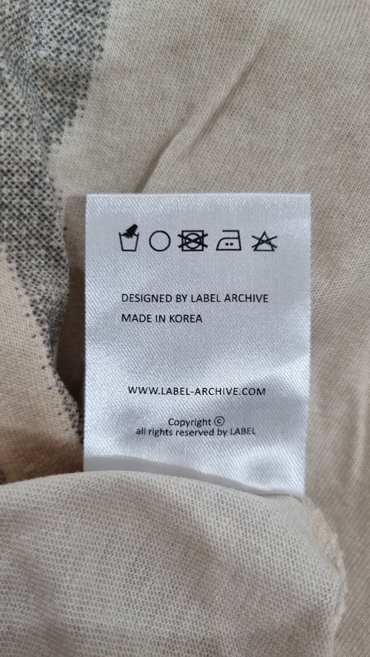 라벨아카이브(LABELARCHIVE) 반소매 티셔츠 3