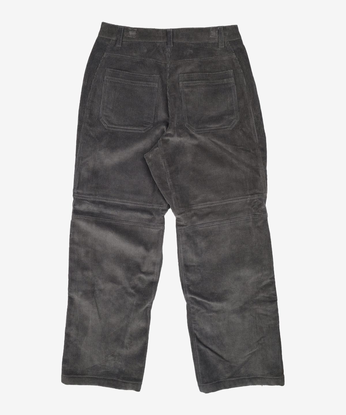 이에이(IEY) HYBRID OVER PANTS Charcoal L