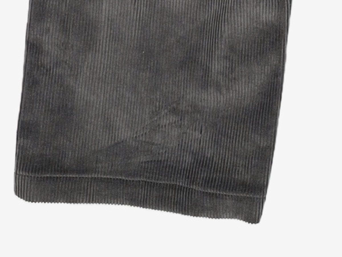 이에이(IEY) HYBRID OVER PANTS Charcoal L