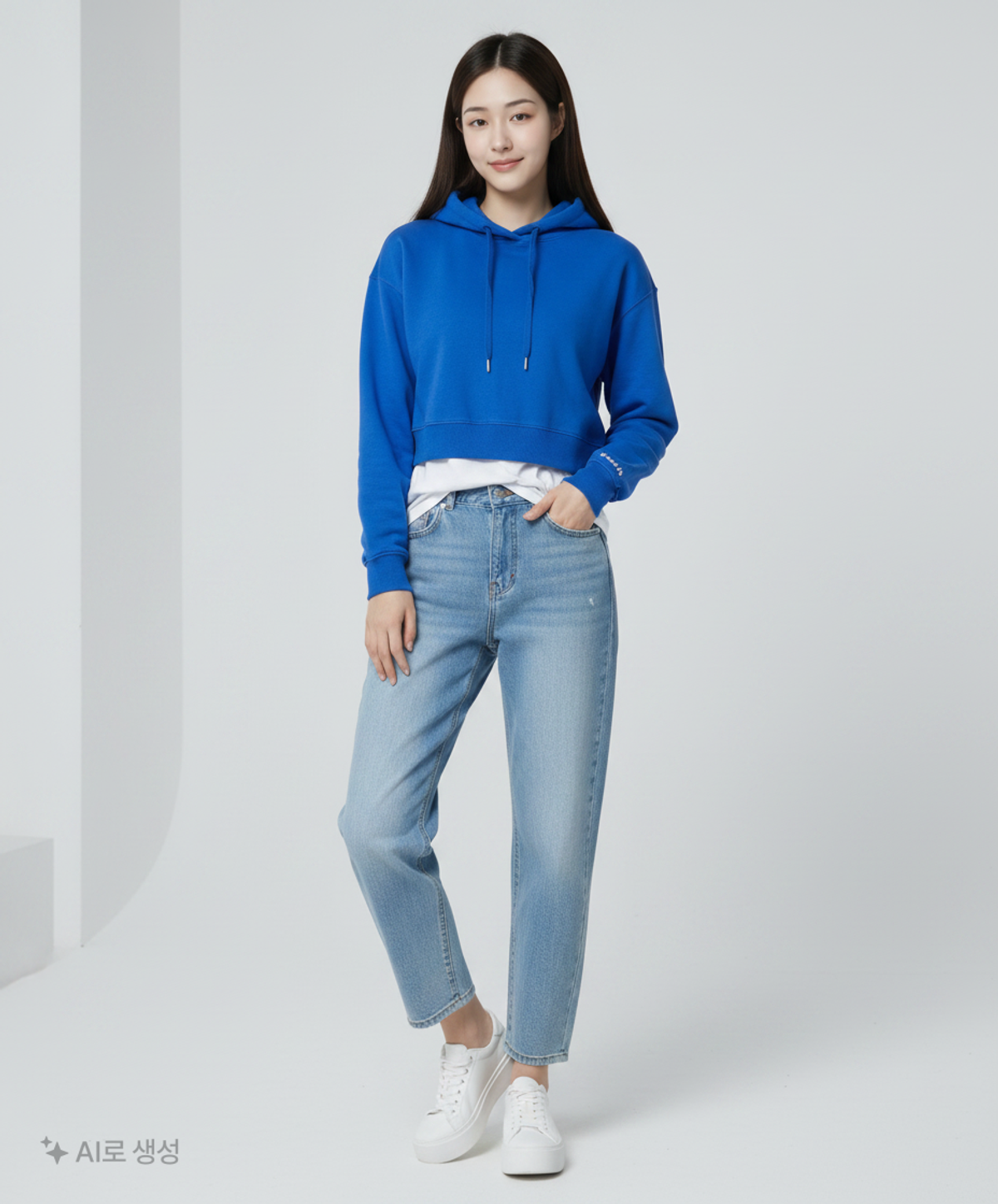 스파오(SPAO) 후드 티셔츠 S