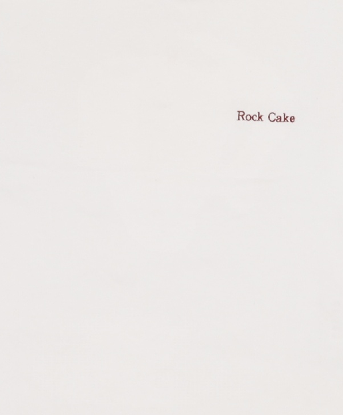 락케이크(ROCKCAKE) 반소매 티셔츠 S