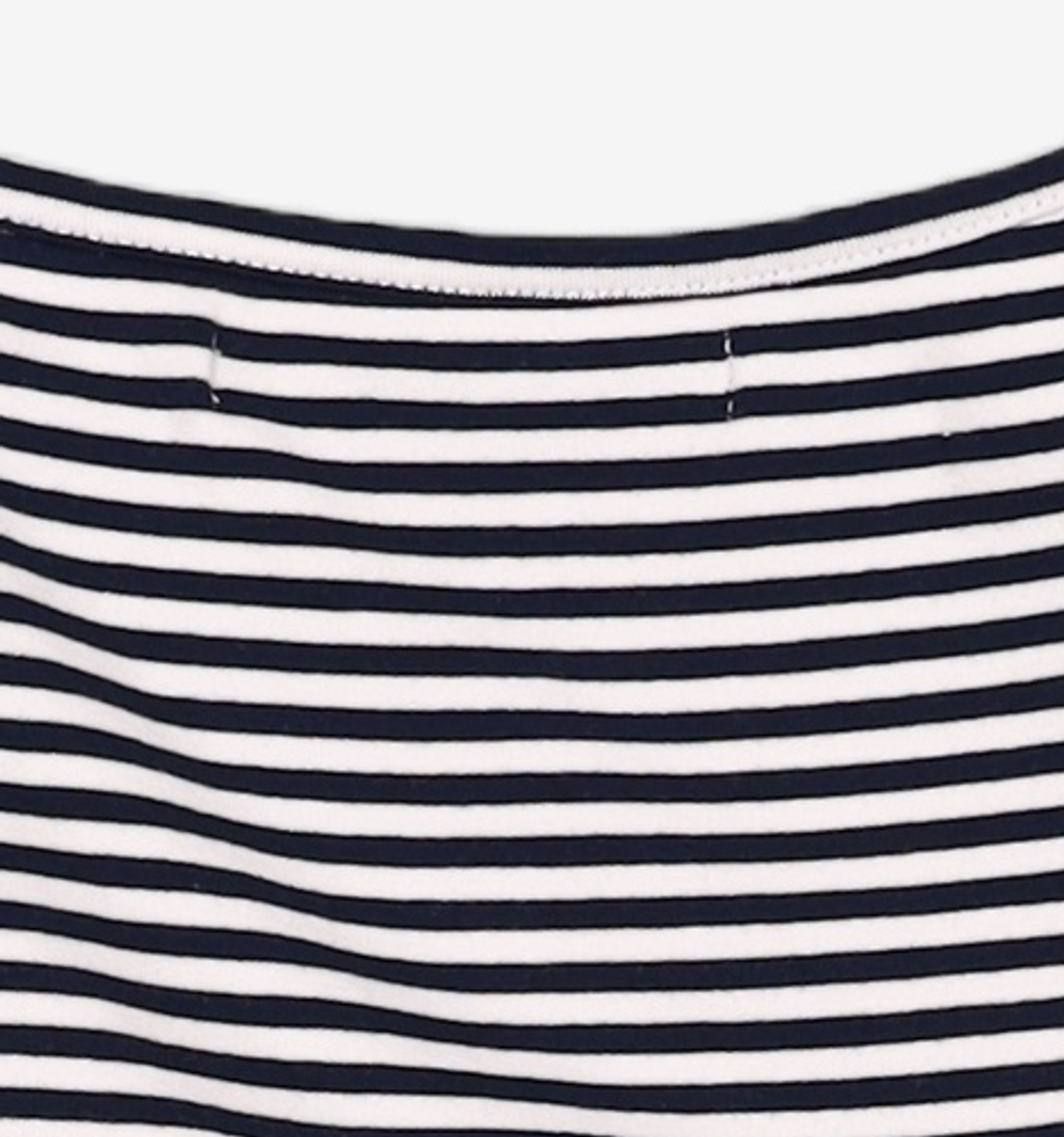 레스트앤레크레이션(REST&RECREATION) STRIPE LIP NECK T-SHIRT - BROWN ONESIZE