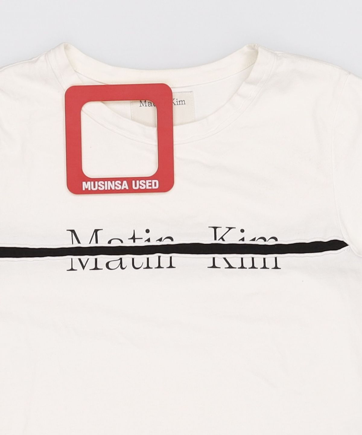 마뗑킴(MATIN KIM) 반소매 티셔츠 FREE