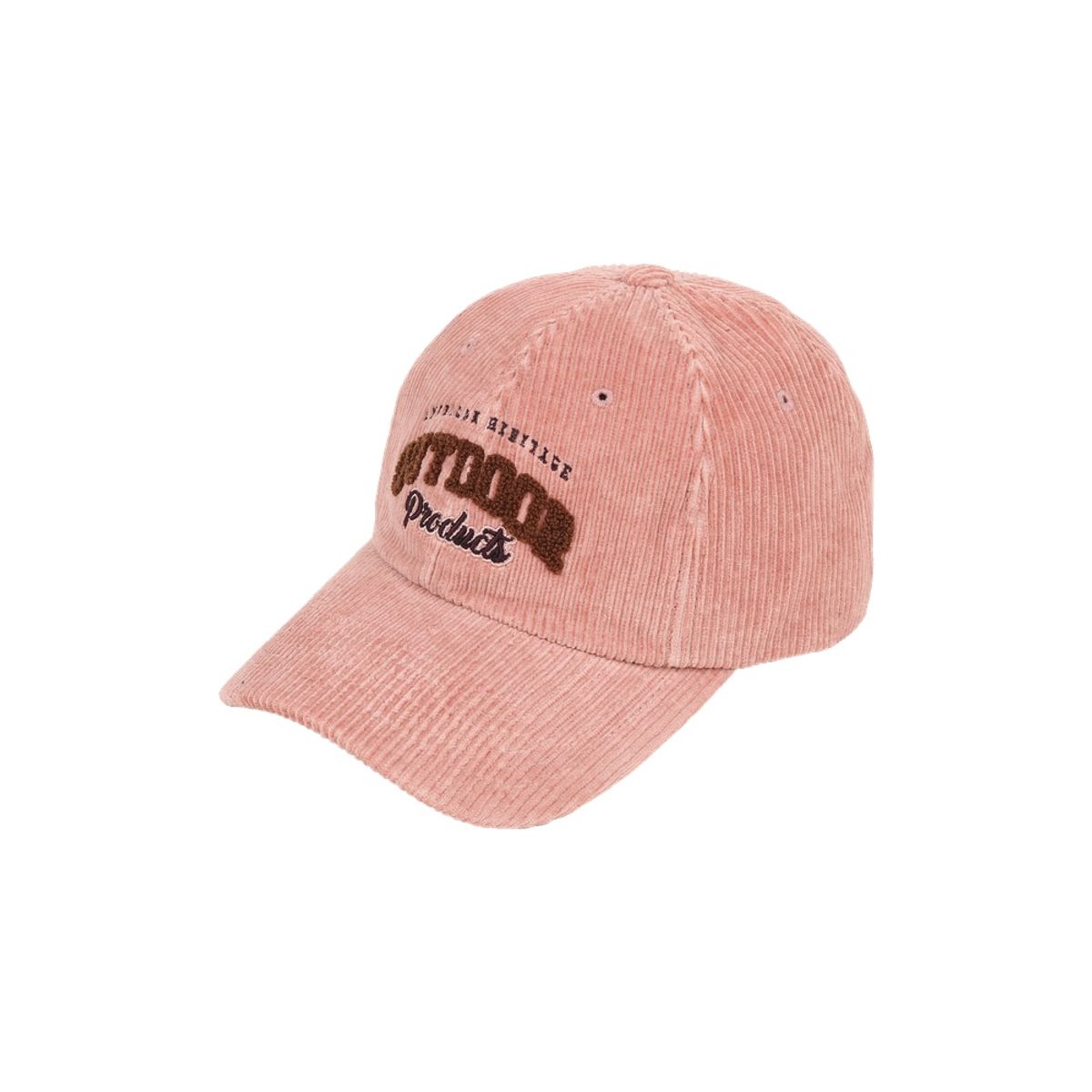 아웃도어 프로덕츠(OUTDOOR PRODUCTS) 코듀로이 아치 로고 캡 (핑크)