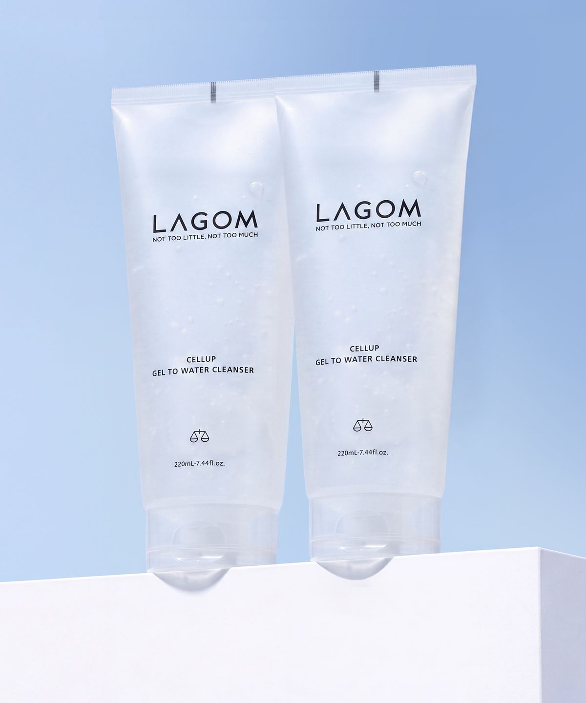 라곰(LAGOM) 젤 투 워터 클렌저  듀오 (220ml*2개)