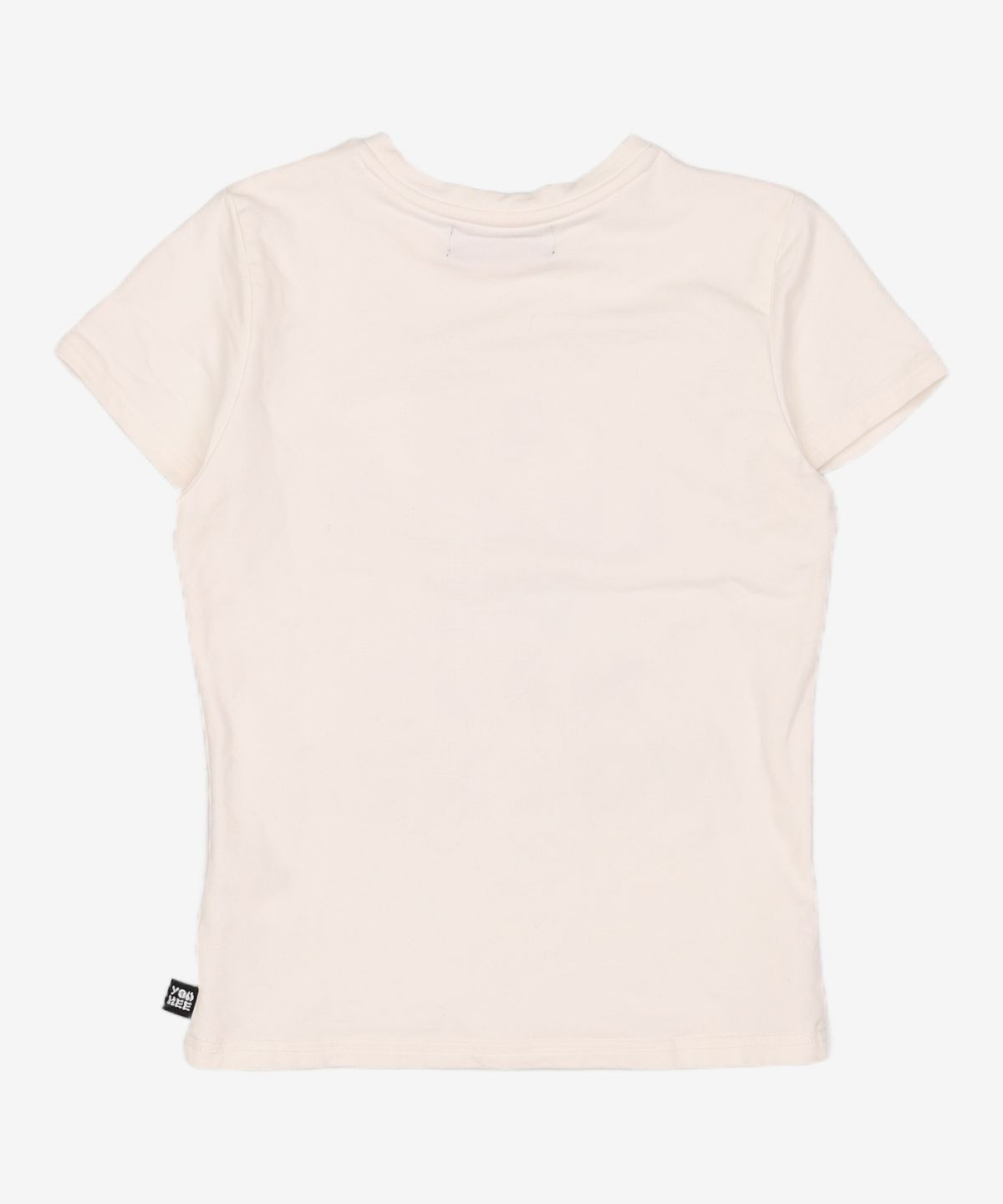 유희(YOUHEE) LETTERING T-SHIRT WHITE FREE
