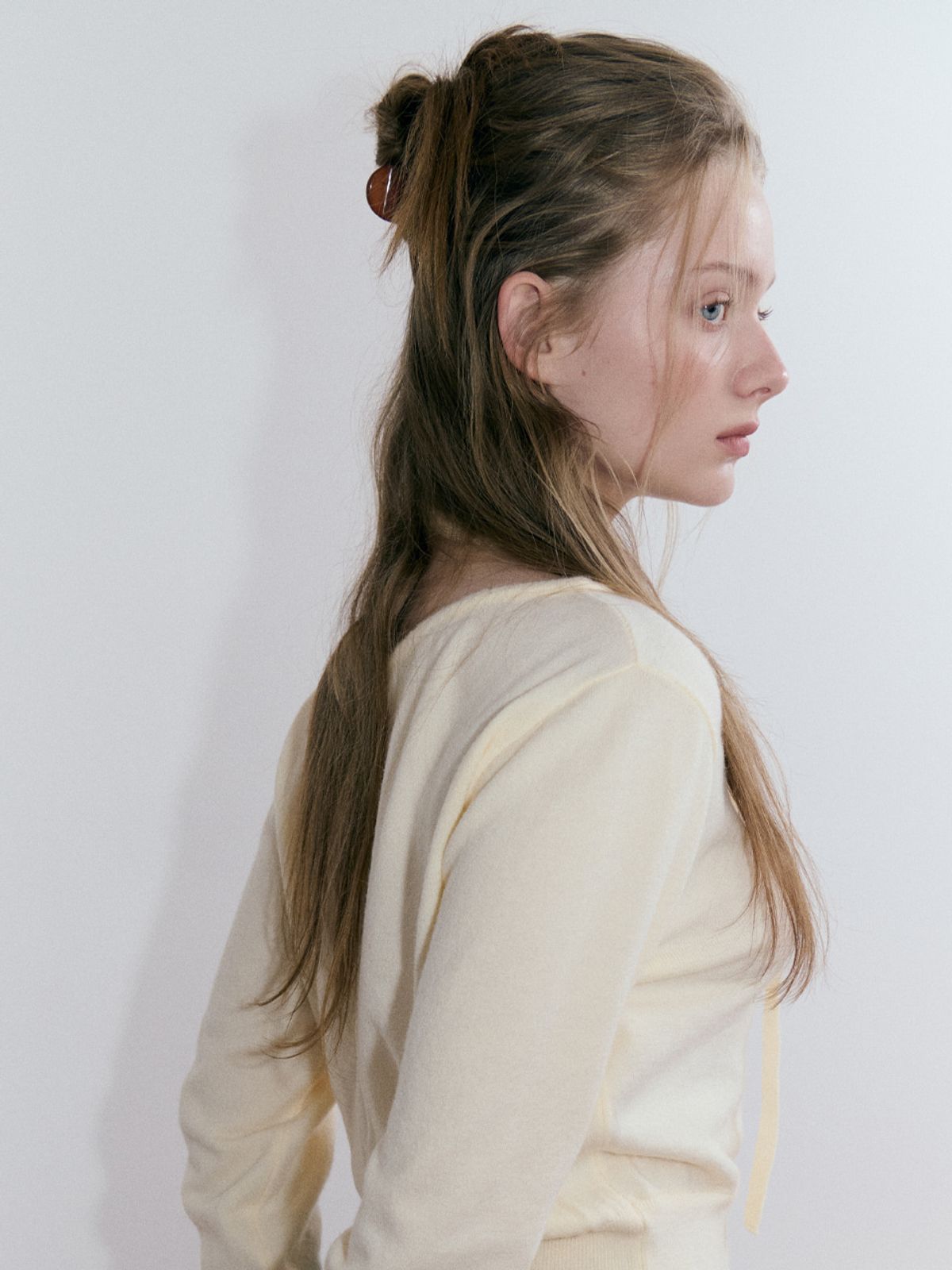에트몽(ETMON) Hair Claw Clip, Brown