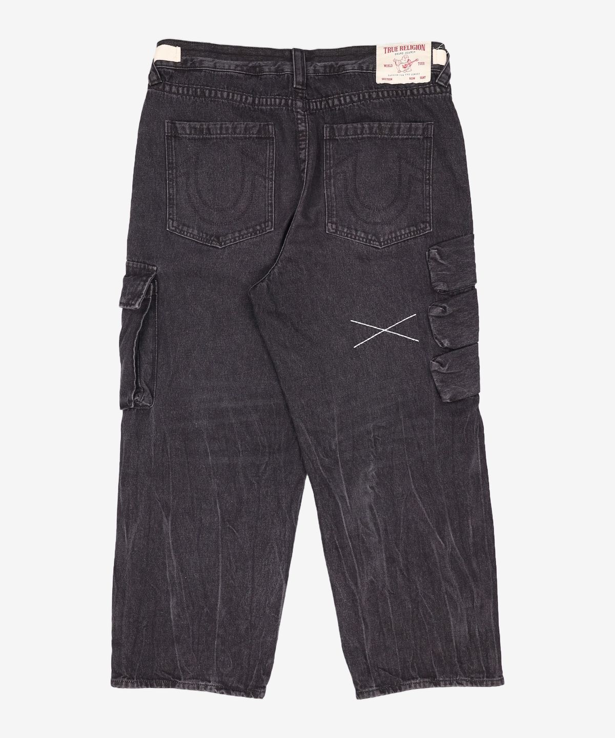 트루릴리젼(TRUERELIGION) BULLET POCKET DENIM PANTS BLACK 36