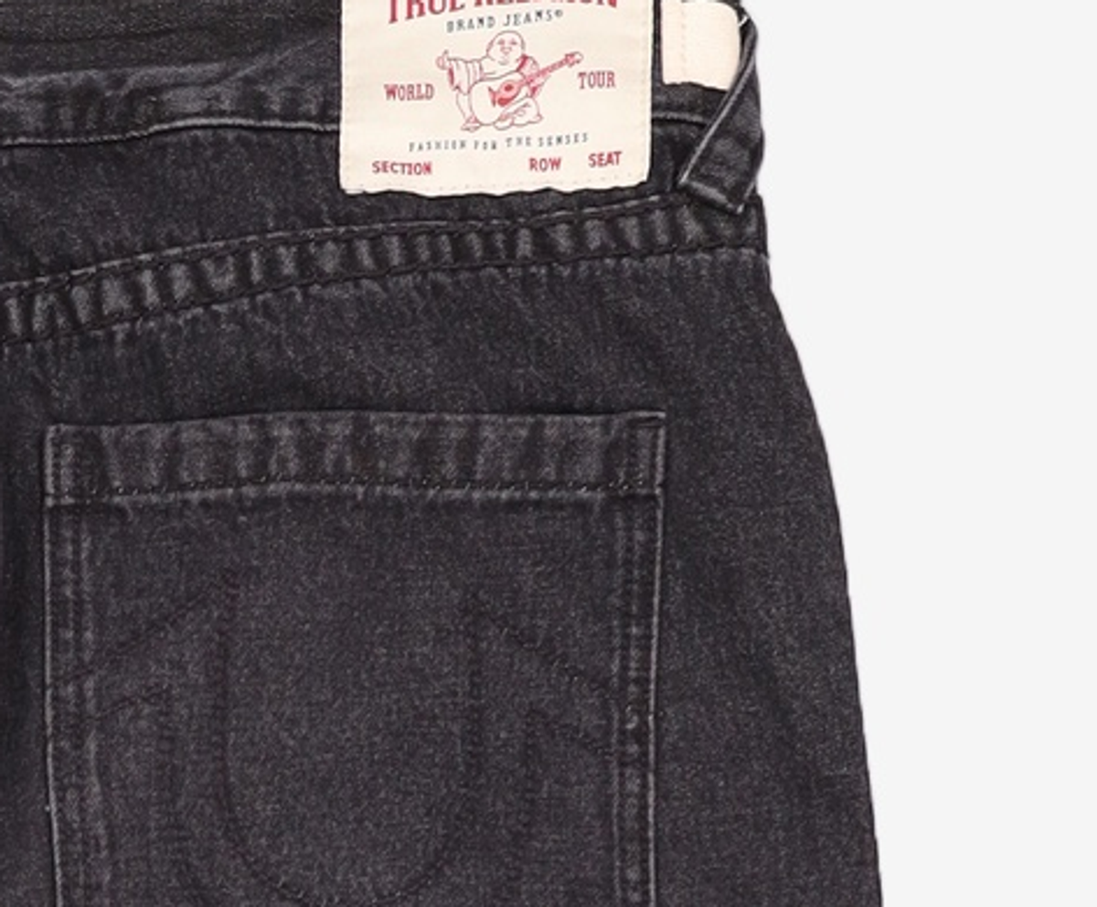 트루릴리젼(TRUERELIGION) BULLET POCKET DENIM PANTS BLACK 36