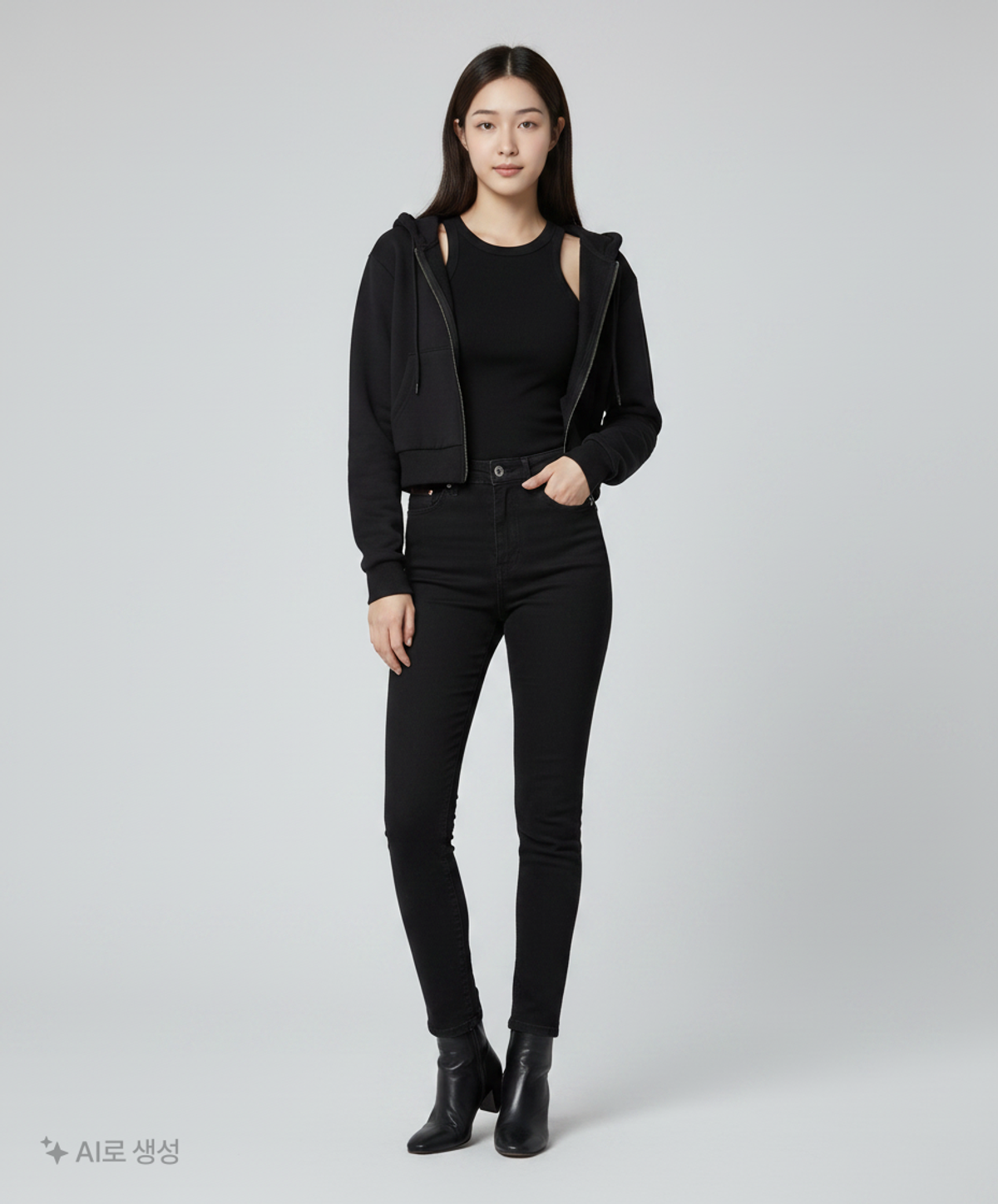 디바이디드에이치앤엠(DIVIDED H&M) 후드 집업 M