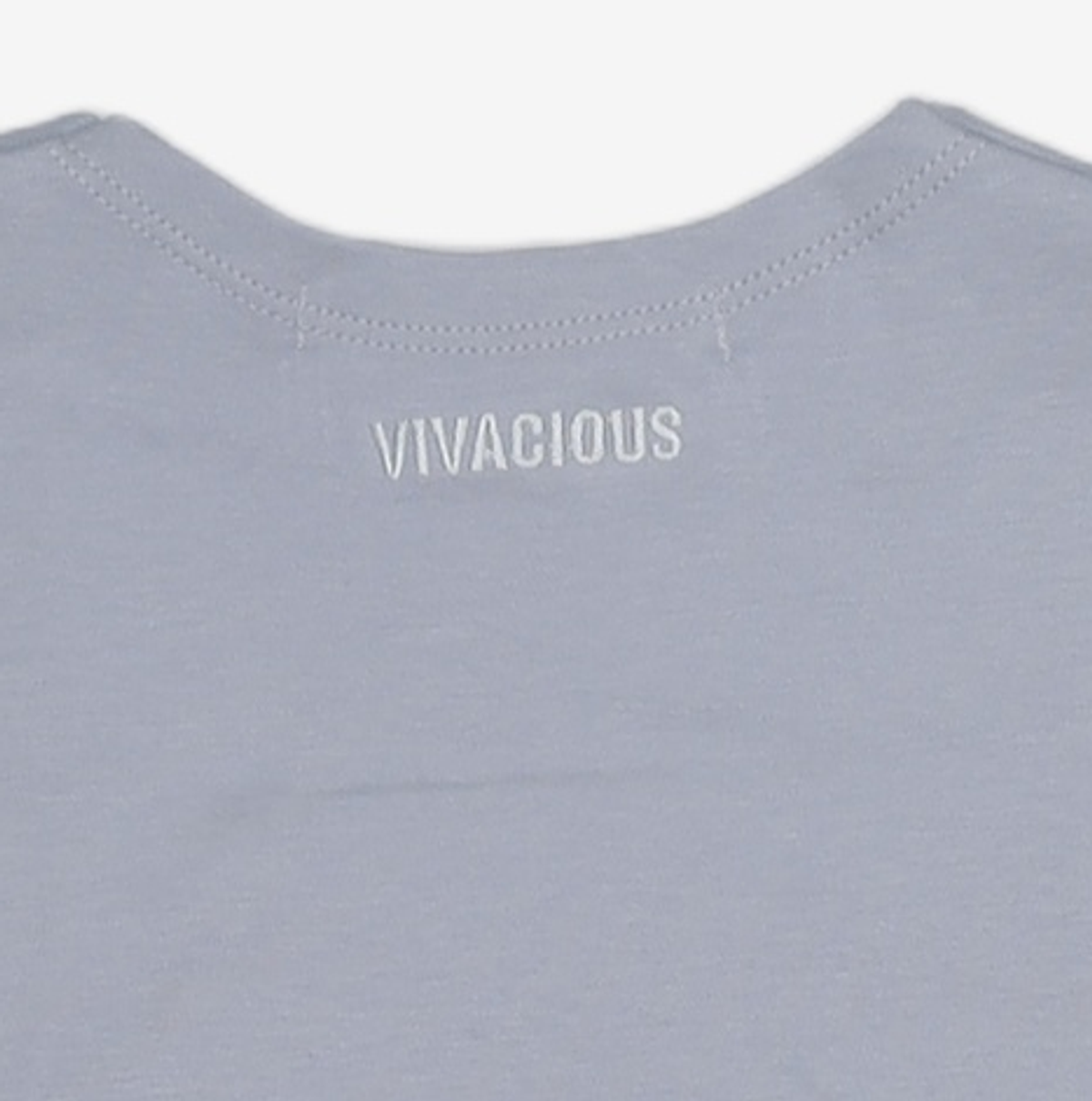 비바셔스(VIVACIOUS) Renee Square Neck Slim T-Shirt - 5COL S