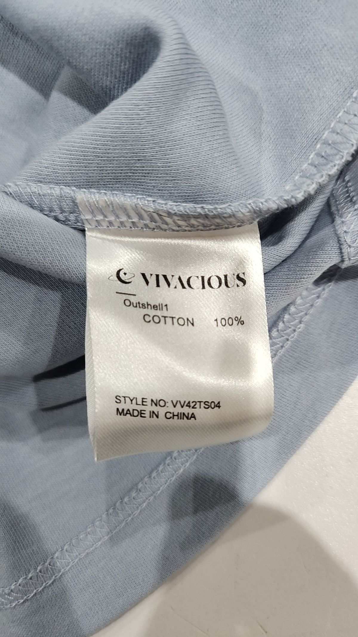 비바셔스(VIVACIOUS) Renee Square Neck Slim T-Shirt - 5COL S