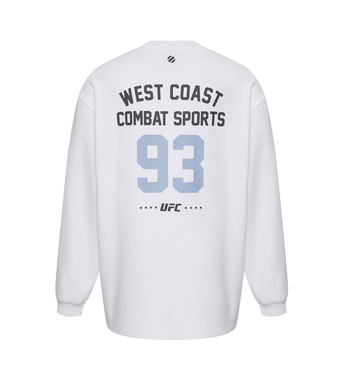 유에프씨 스포츠(UFC SPORT) UFC WCFC 93 오버핏 긴팔 티셔츠 화이트 U2LSX3302WH