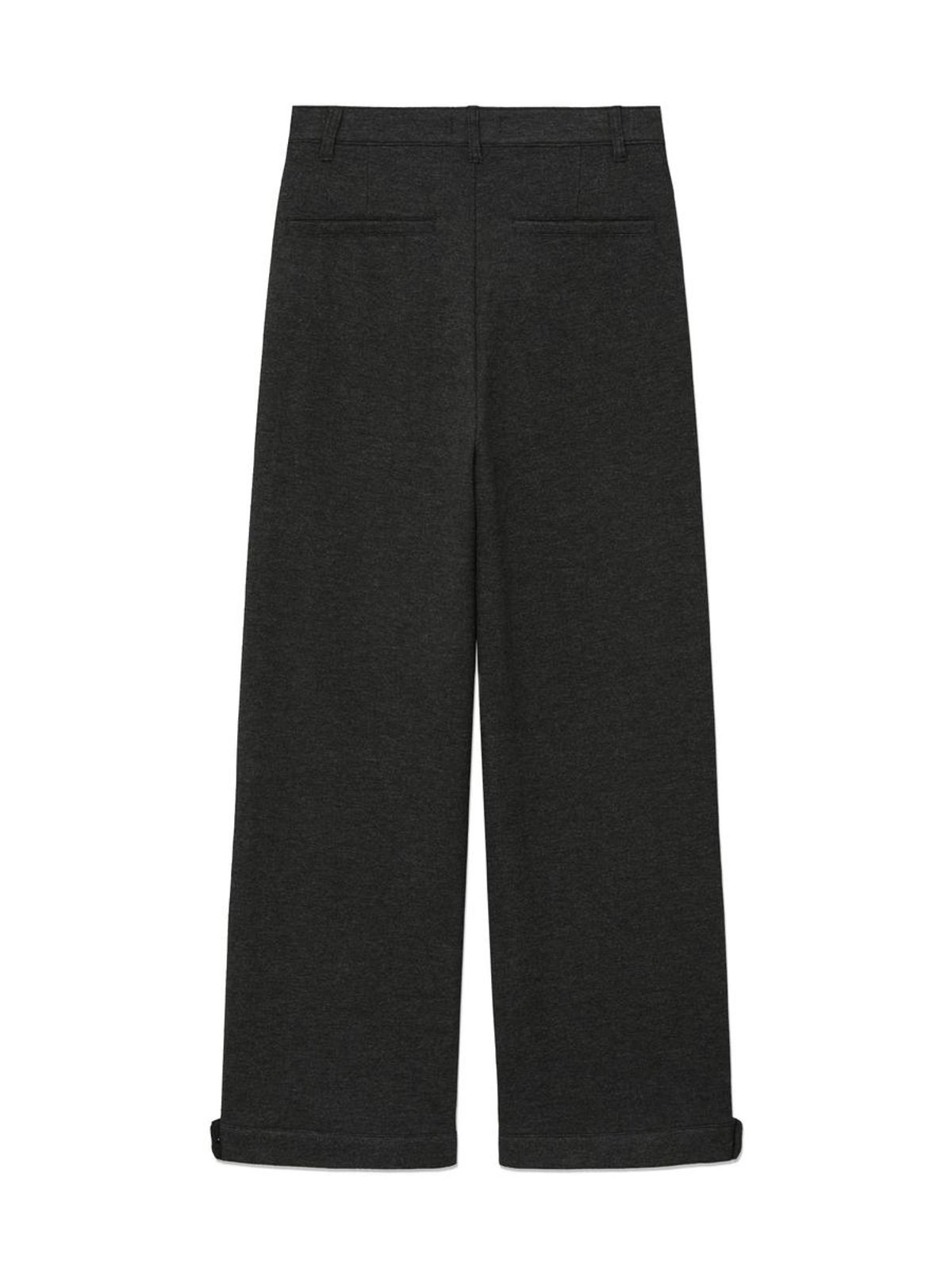 글로니(GLOWNY) COMMA JERSEY PANTS (CHARCOAL)