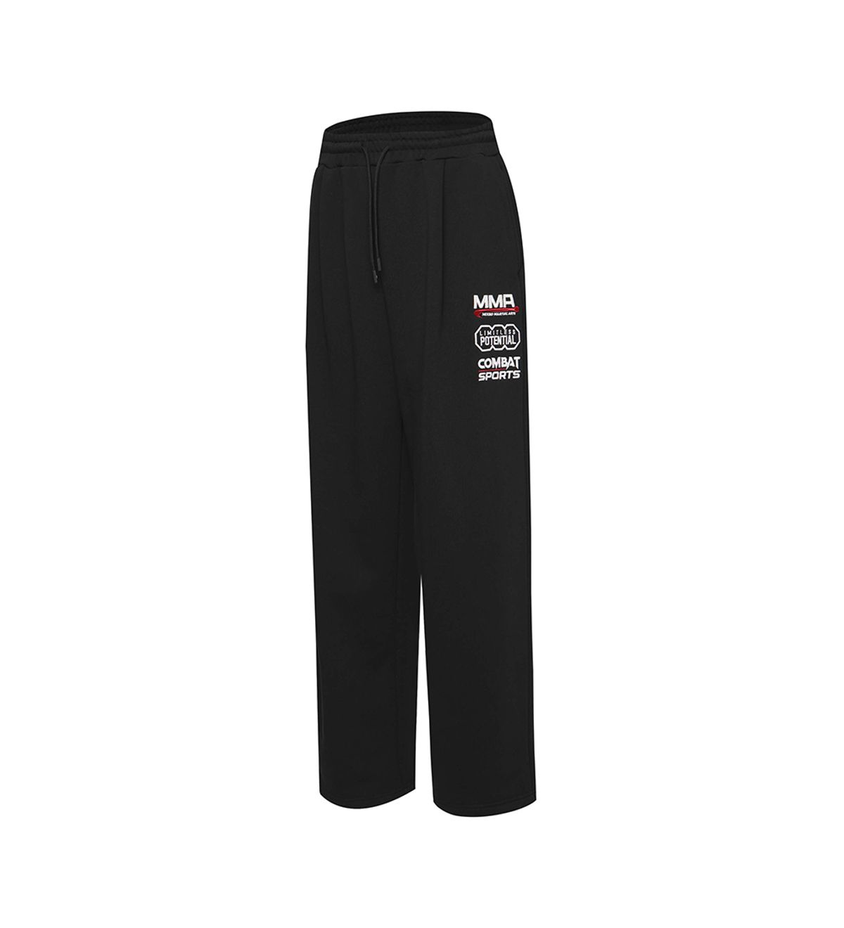 유에프씨 스포츠(UFC SPORT) UFC MMA 스폰서십 메가핏 스웨트 팬츠 블랙 U2TPX3303BK
