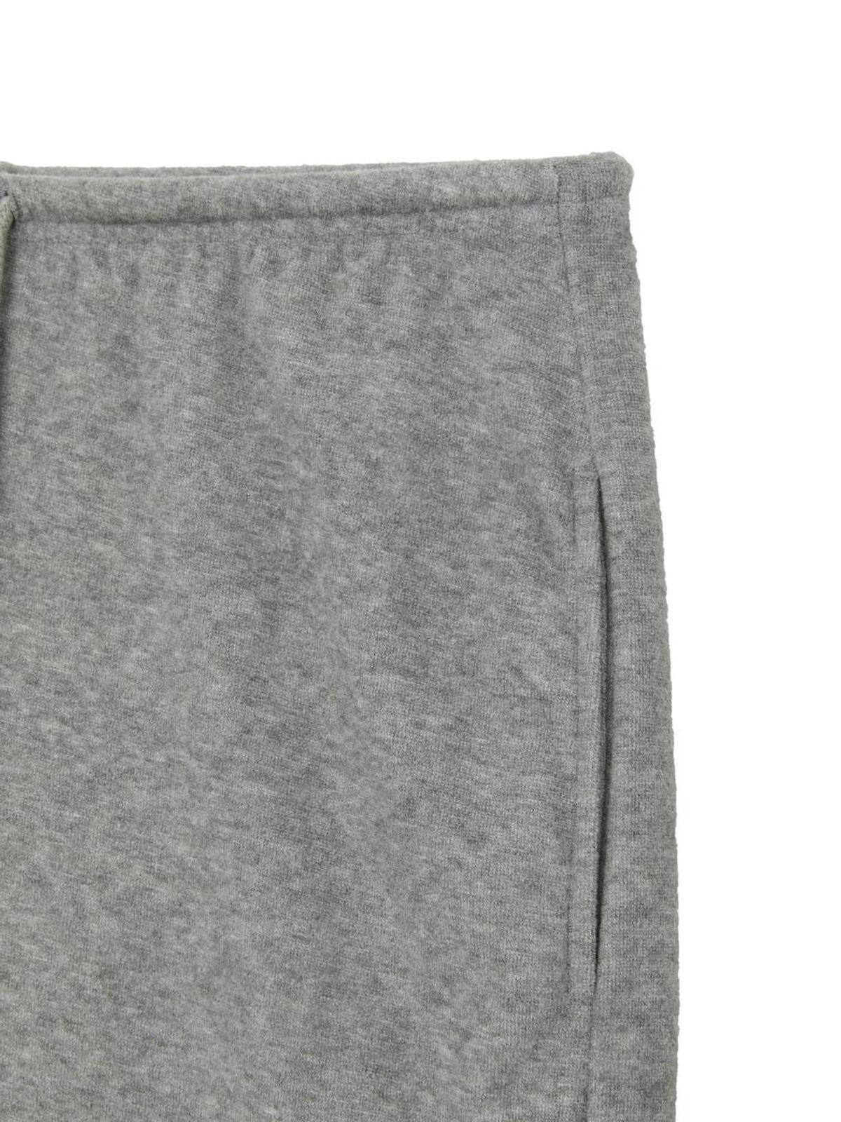 글로니(GLOWNY) SNUG TERRY STRING PANTS (MELANGE GRAY)