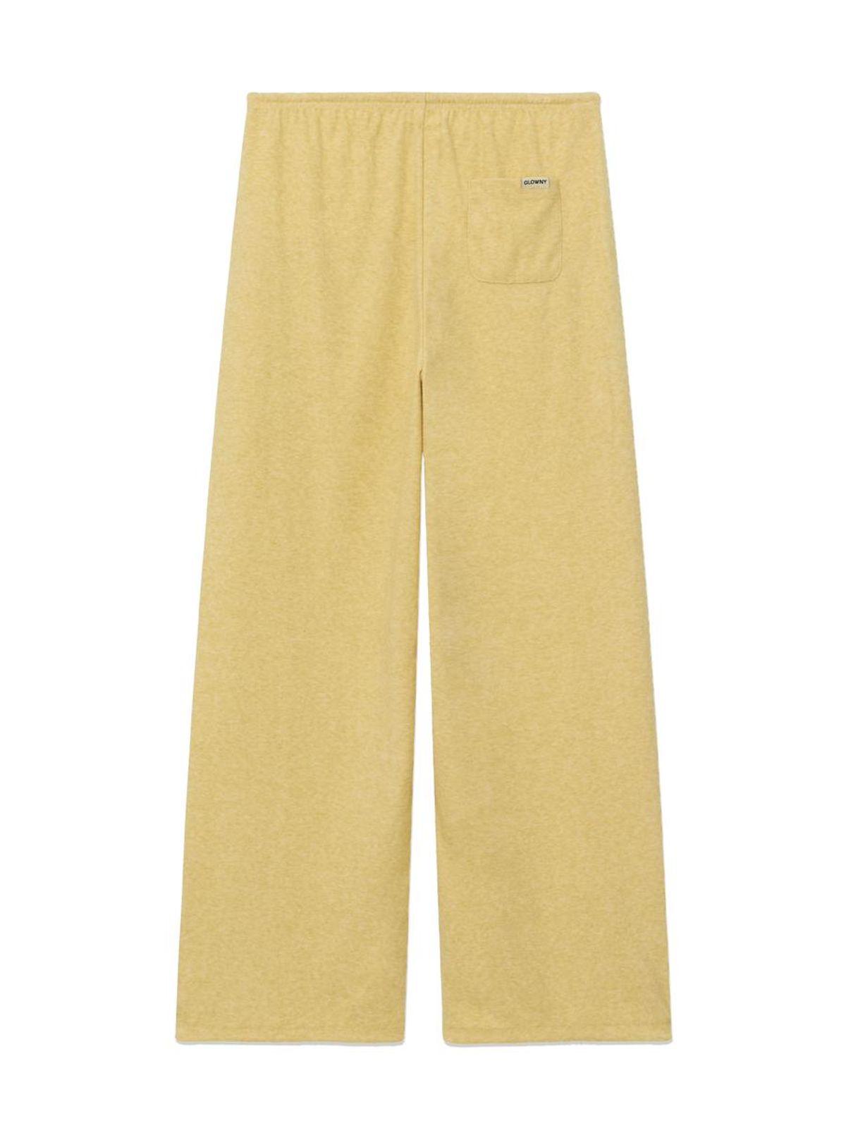 글로니(GLOWNY) SNUG TERRY STRING PANTS (YELLOW)