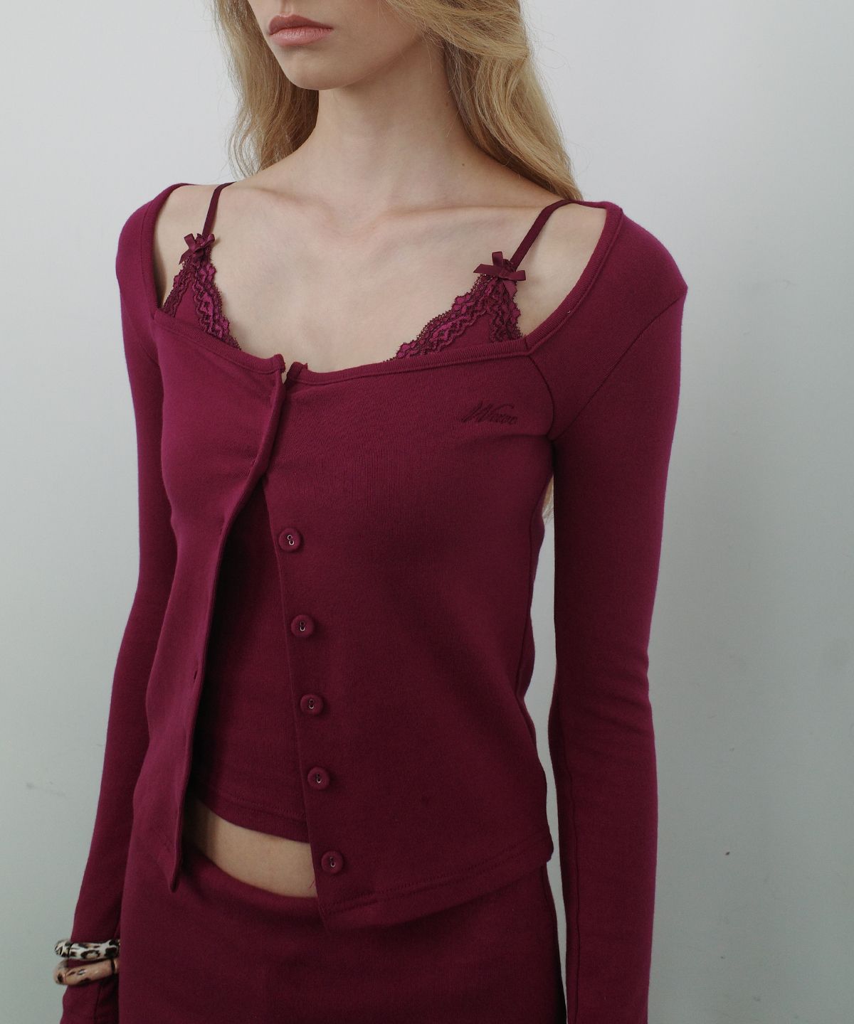 웨이브걸(WAVEGIRL) Wavegirl Cardigan (4color)