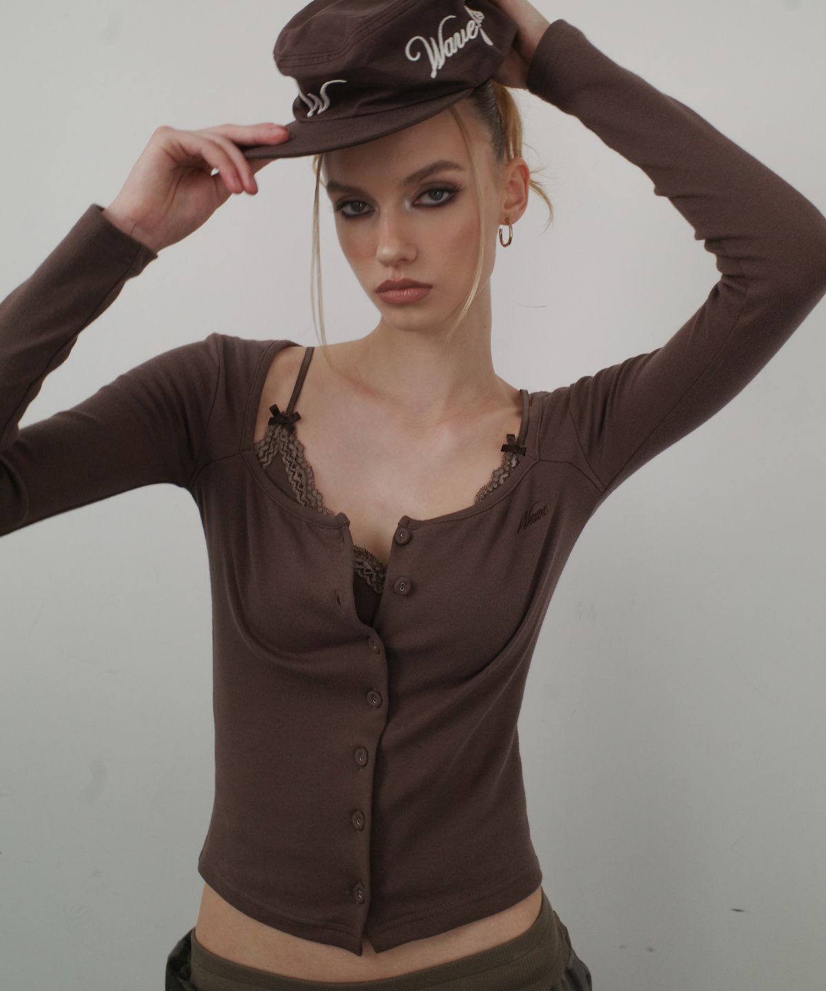 웨이브걸(WAVEGIRL) Wavegirl Cardigan (4color)