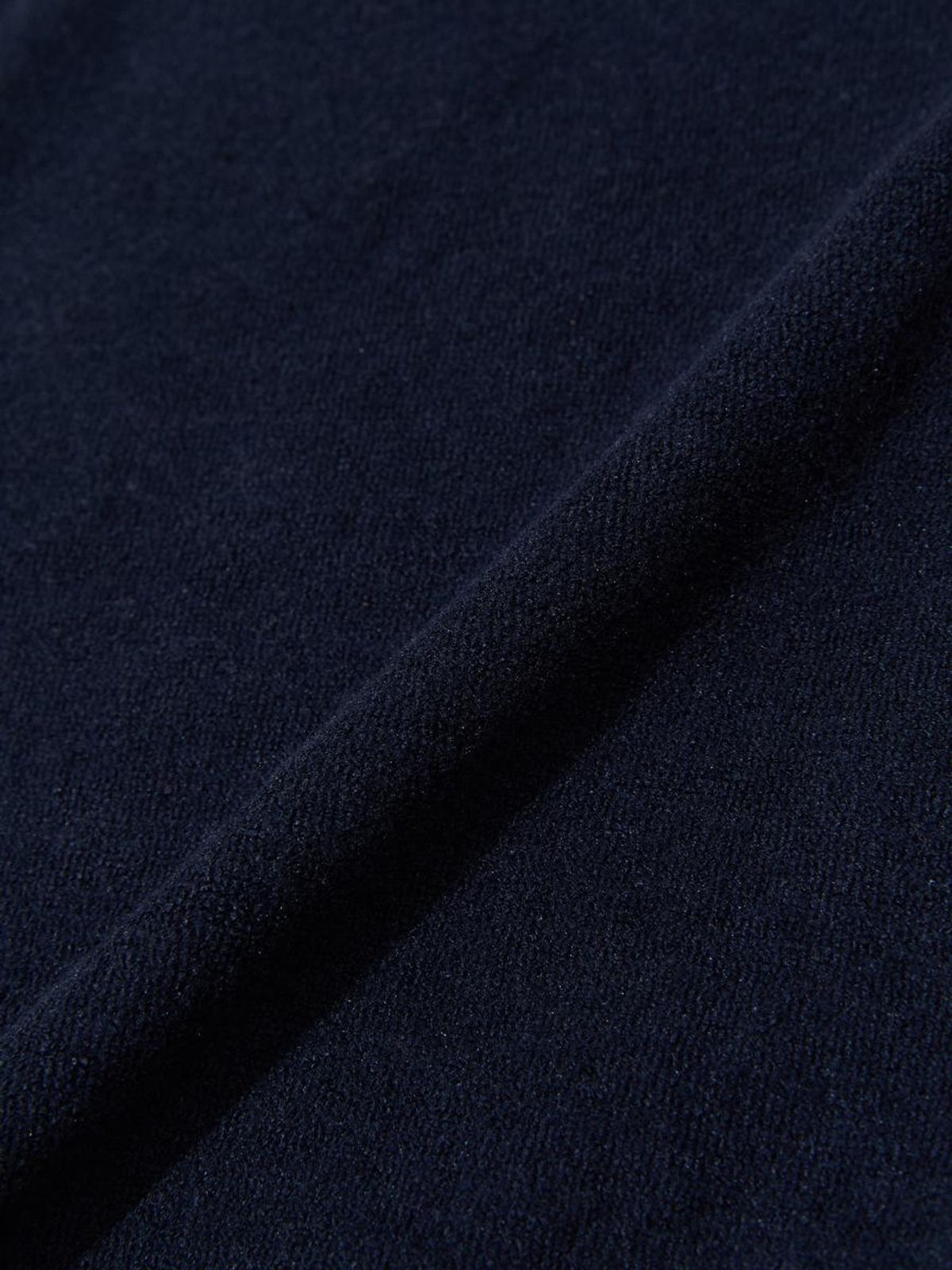 글로니(GLOWNY) SNUG TERRY V-CUT HOODIE (NAVY)
