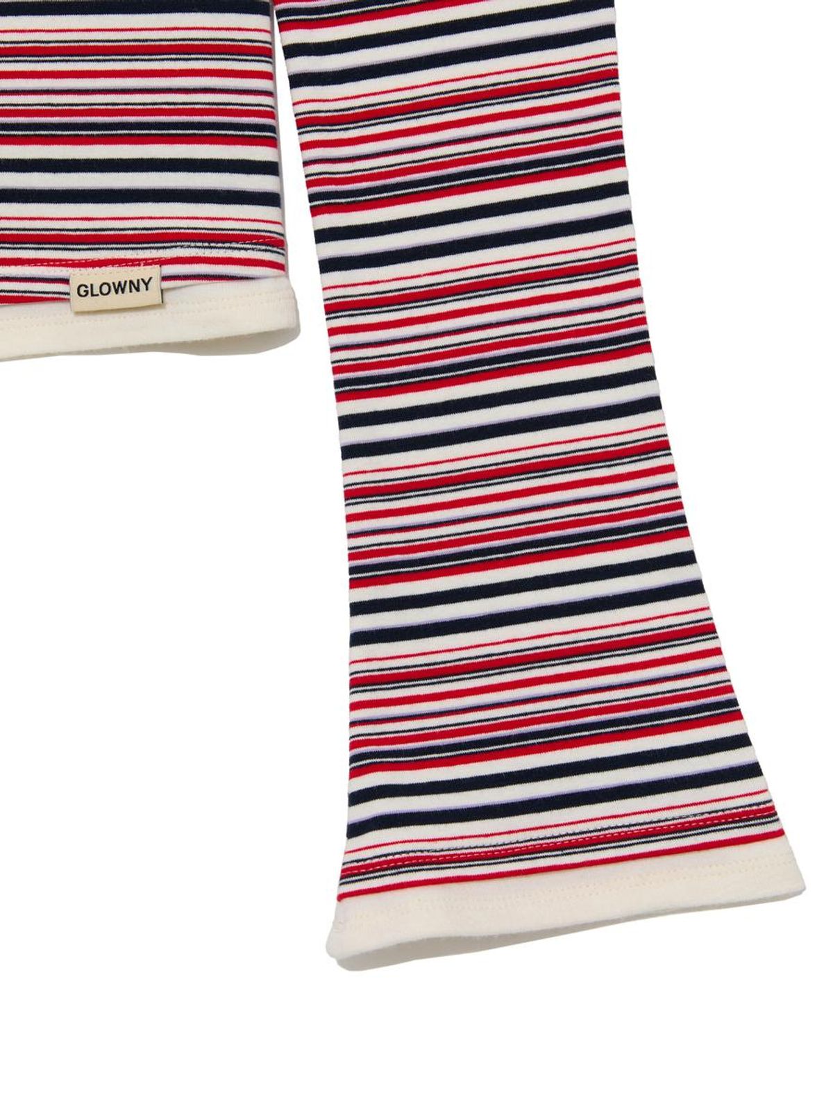 글로니(GLOWNY) ROAN LAYERED LONG SLEEVE (RED STRIPE)