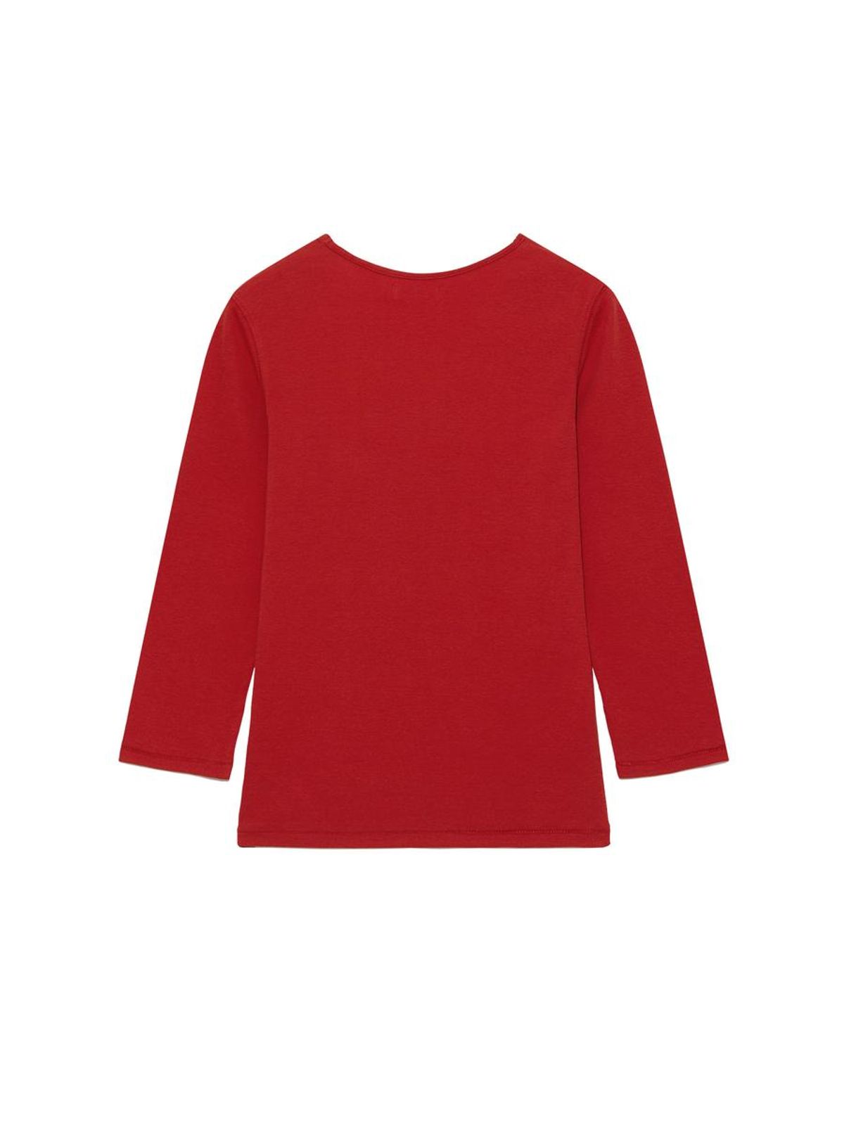 글로니(GLOWNY) ANGEL PUPPY V NECK 3/4 SLEEVE (RED)