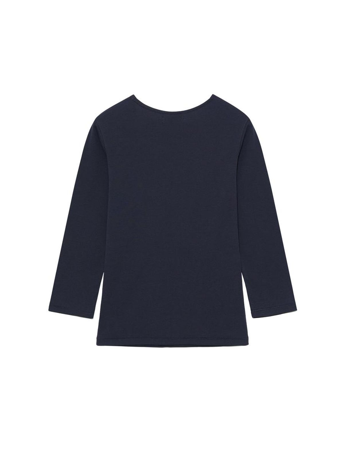 글로니(GLOWNY) ANGEL PUPPY V NECK 3/4 SLEEVE (NAVY)