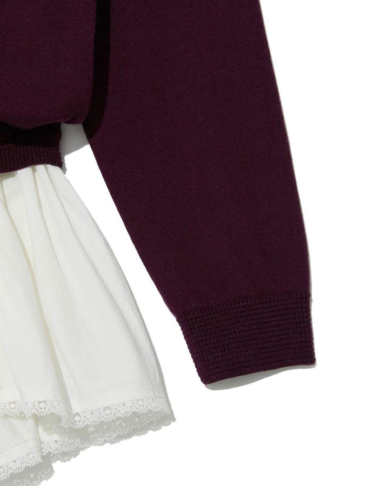 글로니(GLOWNY) NEST POLO MINI DRESS (WINE)