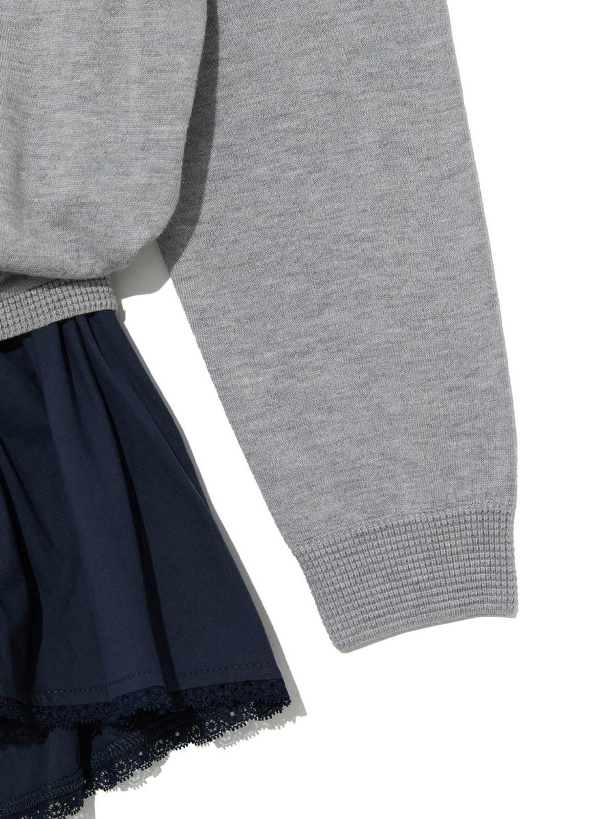 글로니(GLOWNY) NEST POLO MINI DRESS (GRAY)