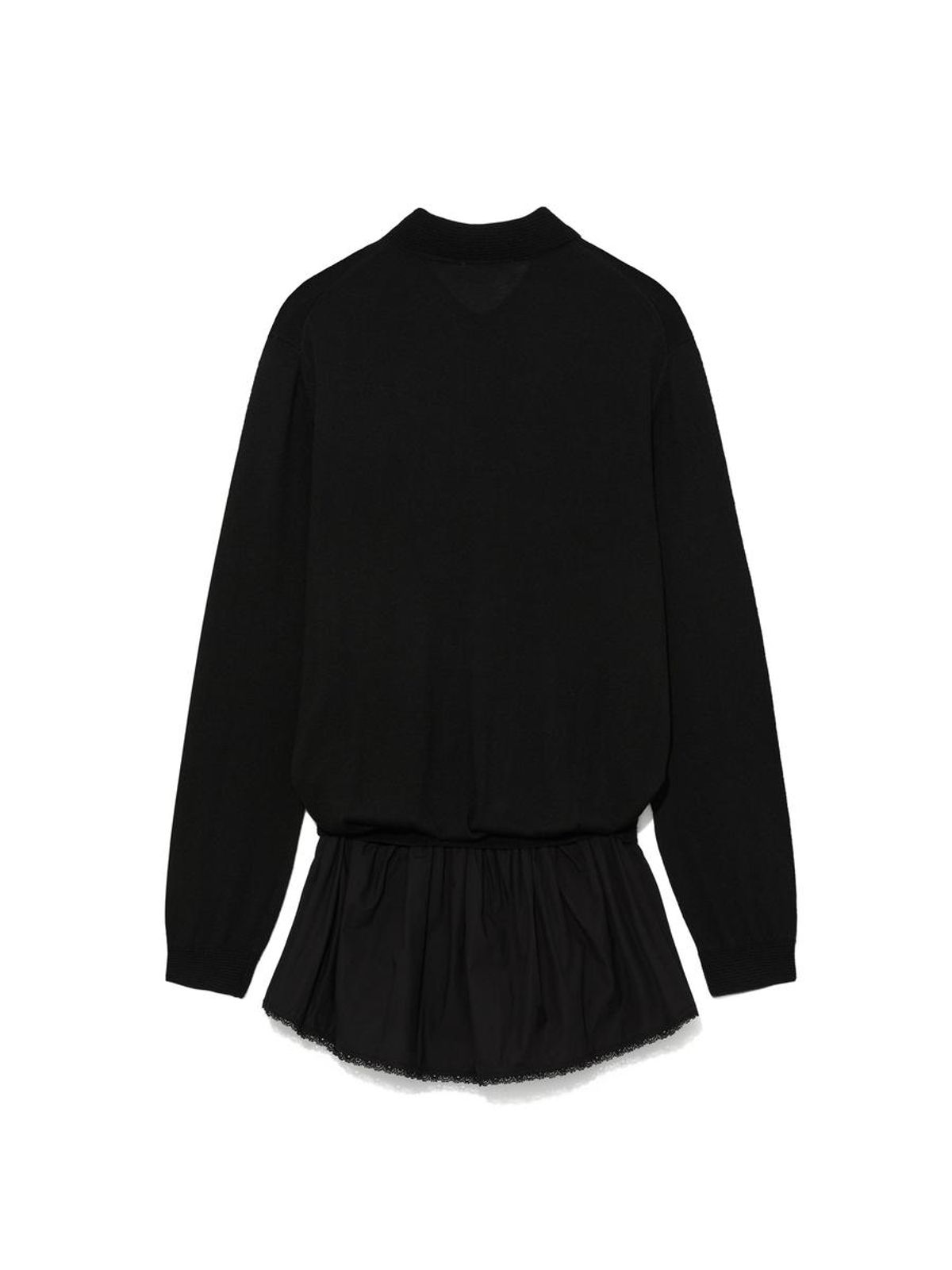 글로니(GLOWNY) NEST POLO MINI DRESS (BLACK)