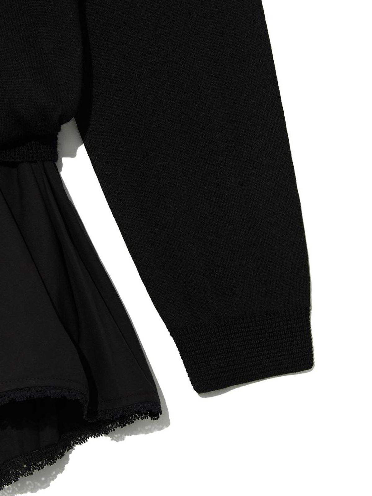 글로니(GLOWNY) NEST POLO MINI DRESS (BLACK)