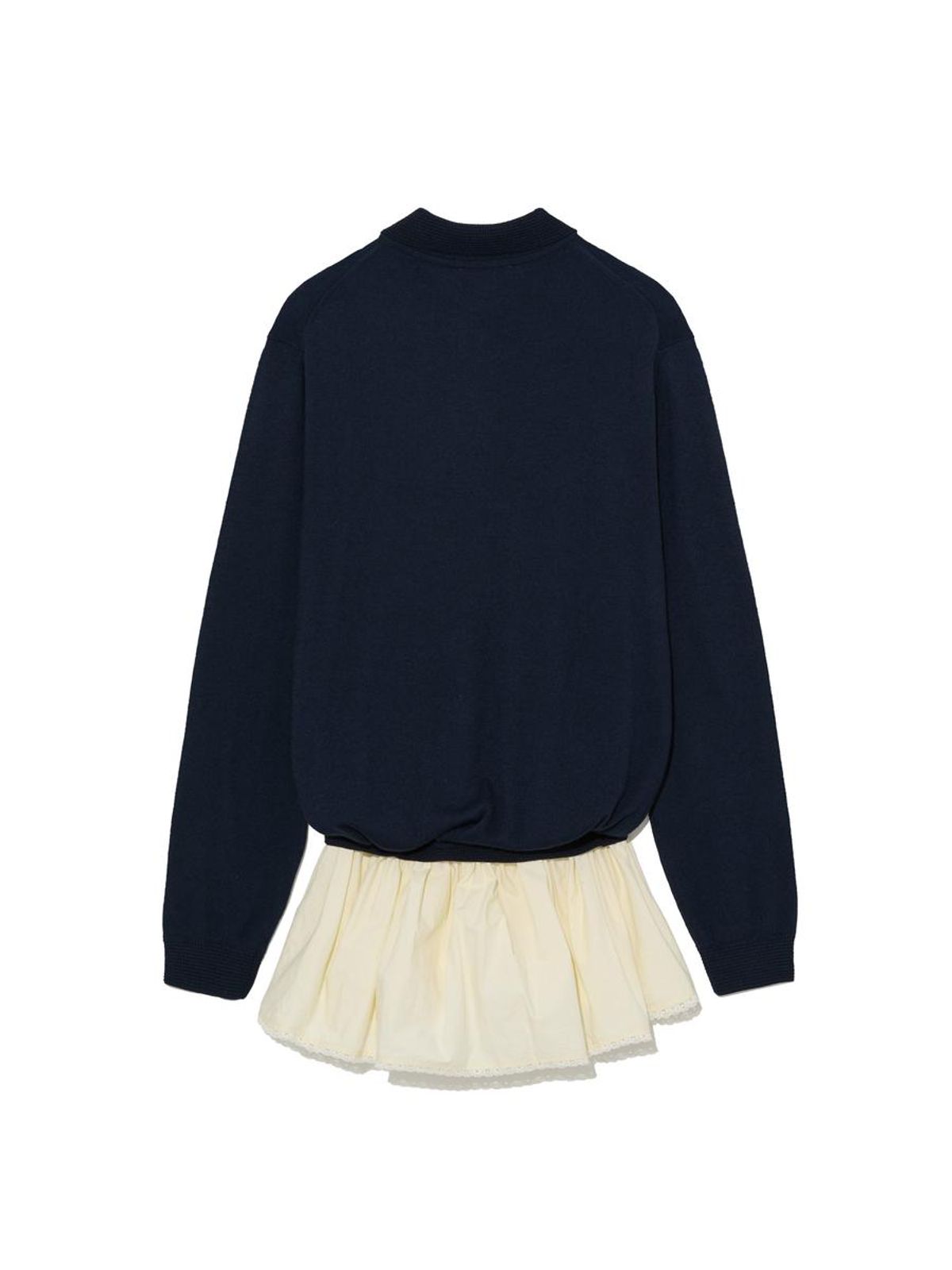 글로니(GLOWNY) NEST POLO MINI DRESS (NAVY)