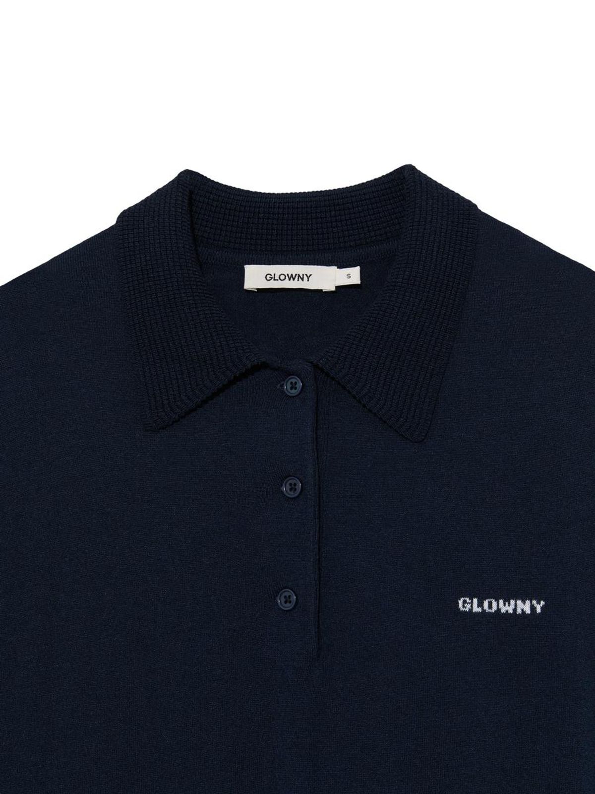 글로니(GLOWNY) NEST POLO MINI DRESS (NAVY)