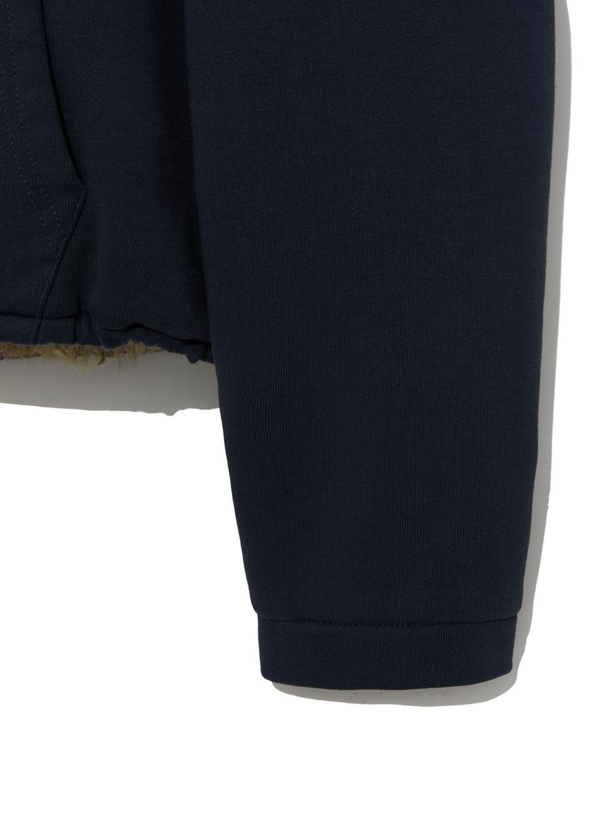 글로니(GLOWNY) FLURRY REVERSIBLE FUR JACKET (NAVY)