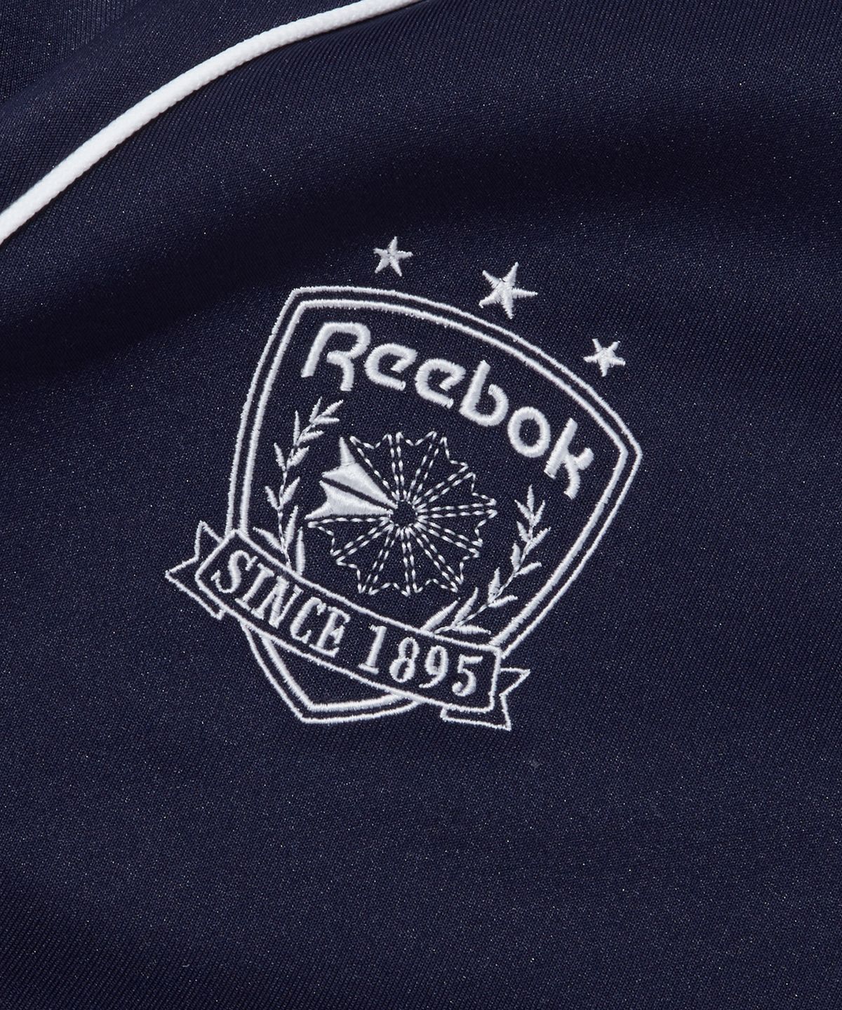 리복(REEBOK) 벡터 라인 저지 트랙 탑 - 네이비