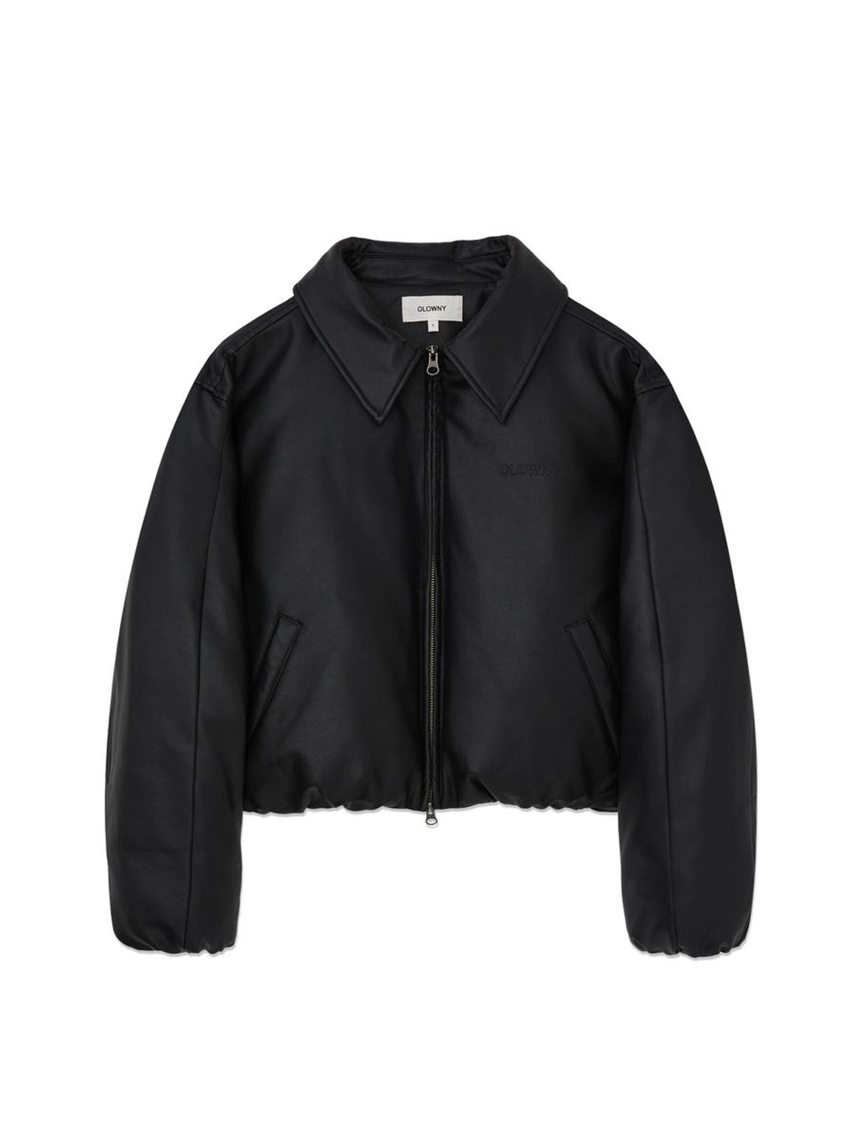 글로니(GLOWNY) PLUMP LEATHER PADDING (BLACK)