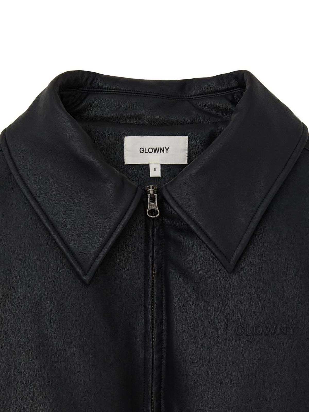 글로니(GLOWNY) PLUMP LEATHER PADDING (BLACK)