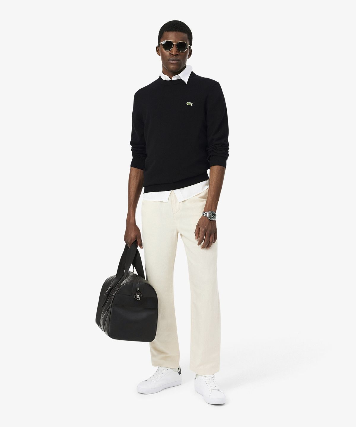 라코스테(LACOSTE) 남성 코튼 크루넥 풀오버 AH1985-56N 031