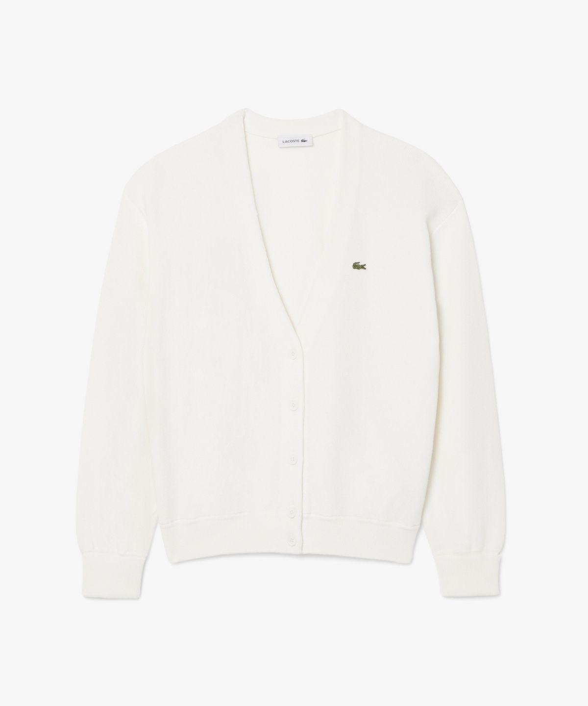 라코스테(LACOSTE) 여성 링스링스 브이넥 가디건 AF4143-56N 70V