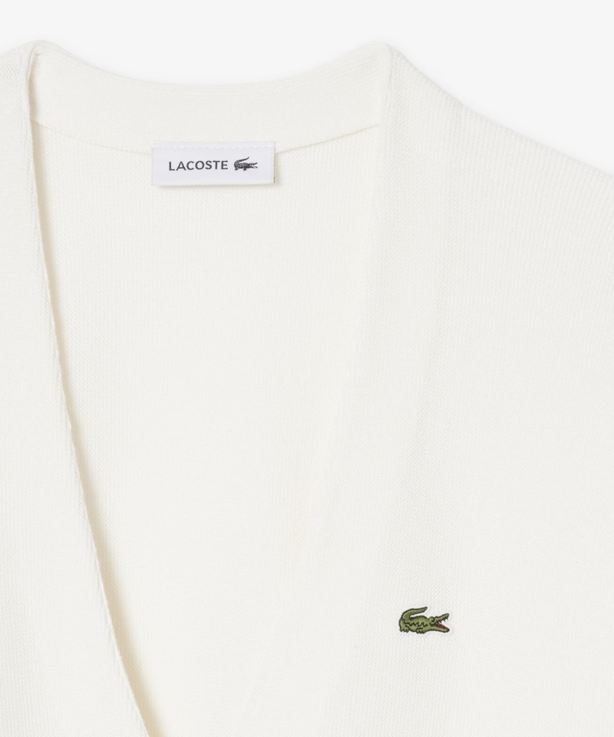 라코스테(LACOSTE) 여성 링스링스 브이넥 가디건 AF4143-56N 70V