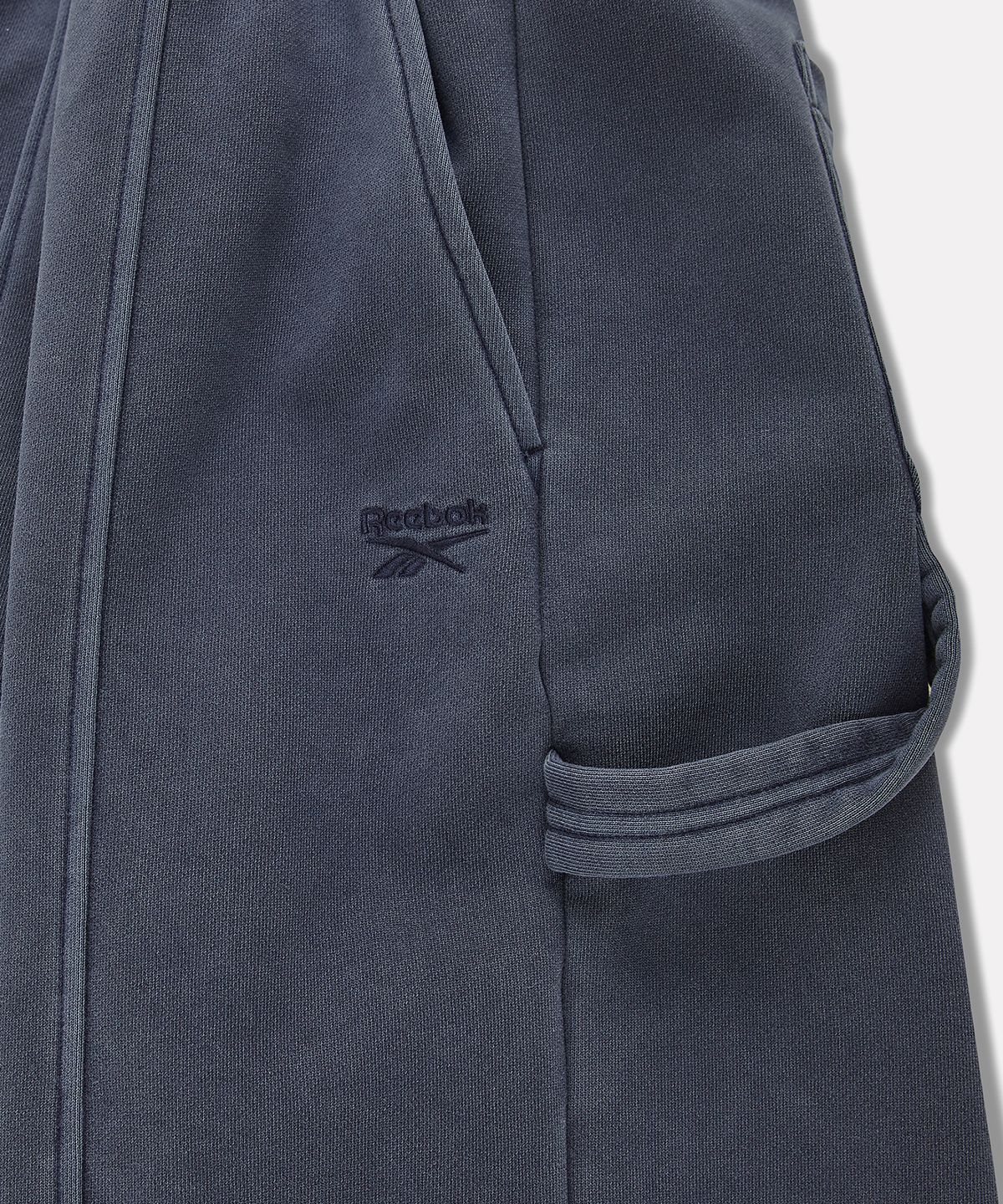 리복(REEBOK) 가먼트다잉 와이드 팬츠 (W) - 인디고