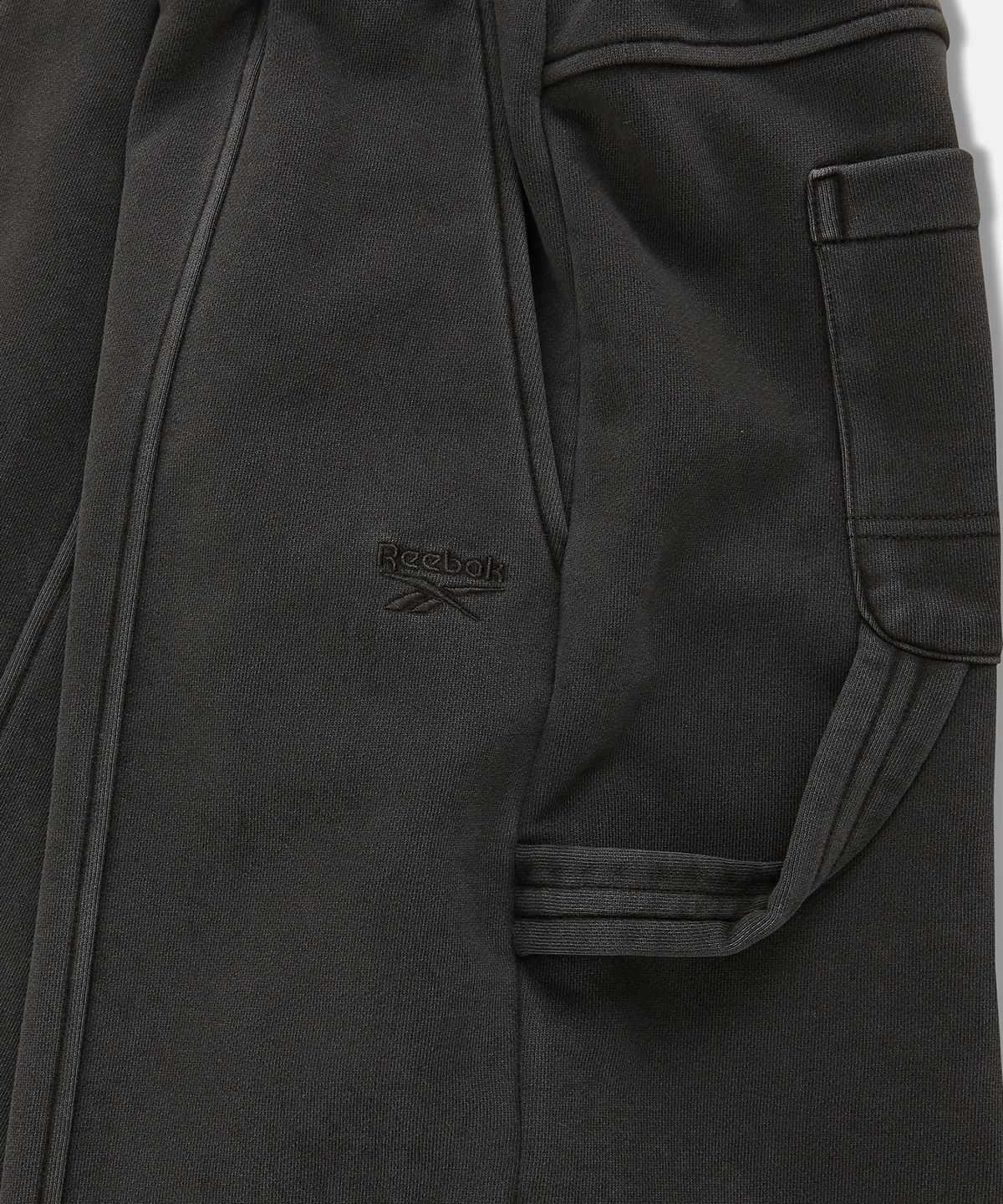 리복(REEBOK) 가먼트다잉 와이드 팬츠 (W) - 차콜