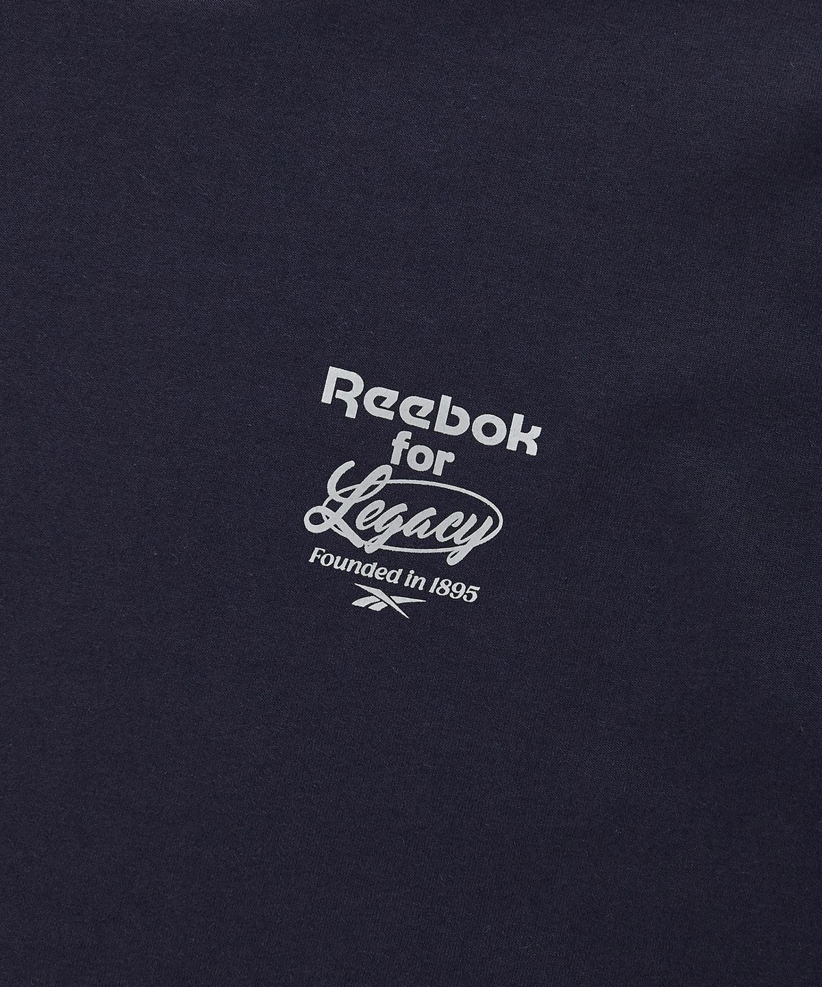 리복(REEBOK) 레거시 로고 레이어드 긴팔티 - 네이비