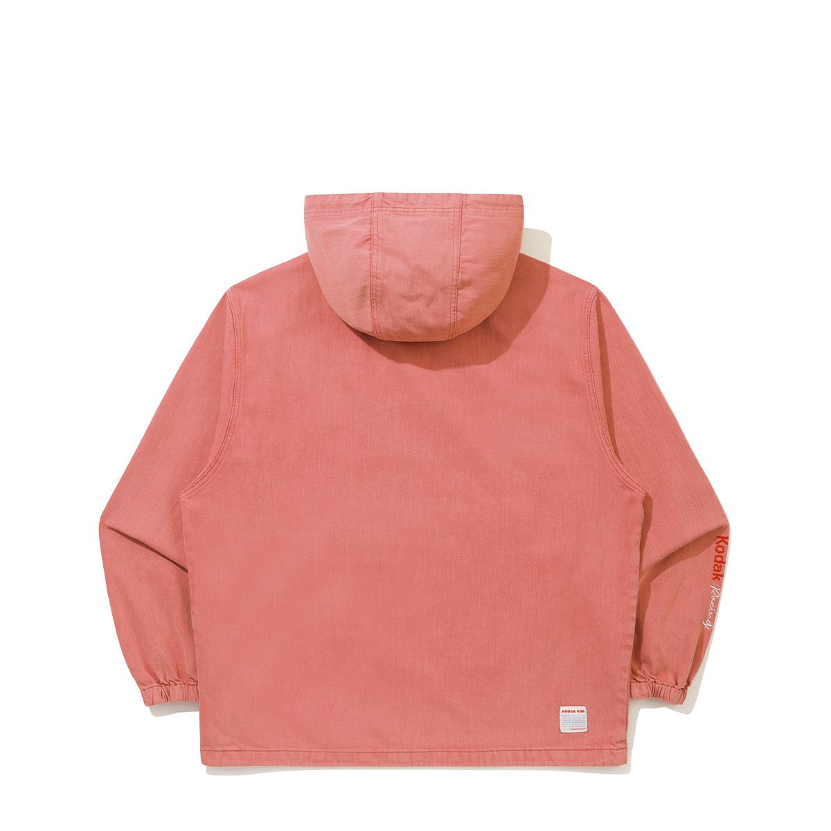 코닥(KODAK) RGB 데님 후드 아노락 PINK