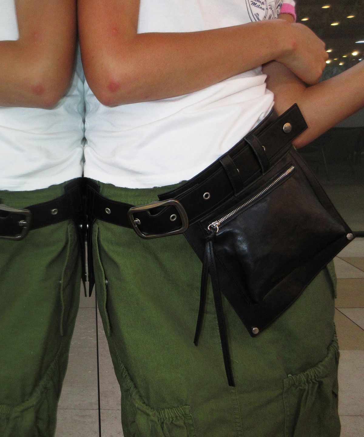 여밈(YEOMIM) harness waist bag (black)