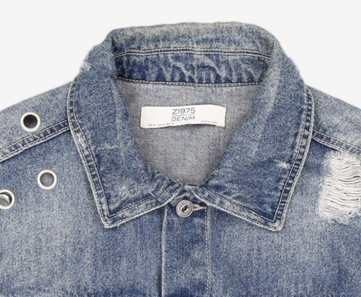 자라 베이직(ZARA BASIC) 데님/트러커 재킷 M