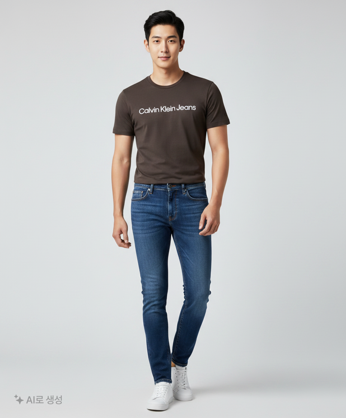 캘빈클라인 진(CALVIN KLEIN JEANS) 반소매 티셔츠 M