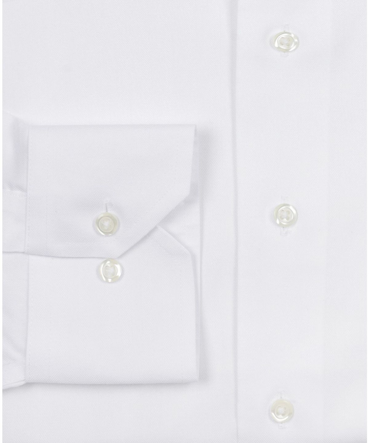 브룩스 브라더스(BROOKS BROTHERS) 논아이론 잉글리시 스프레드 헤링본 드레스셔츠 (화이트) (BBTSMF0179W)
