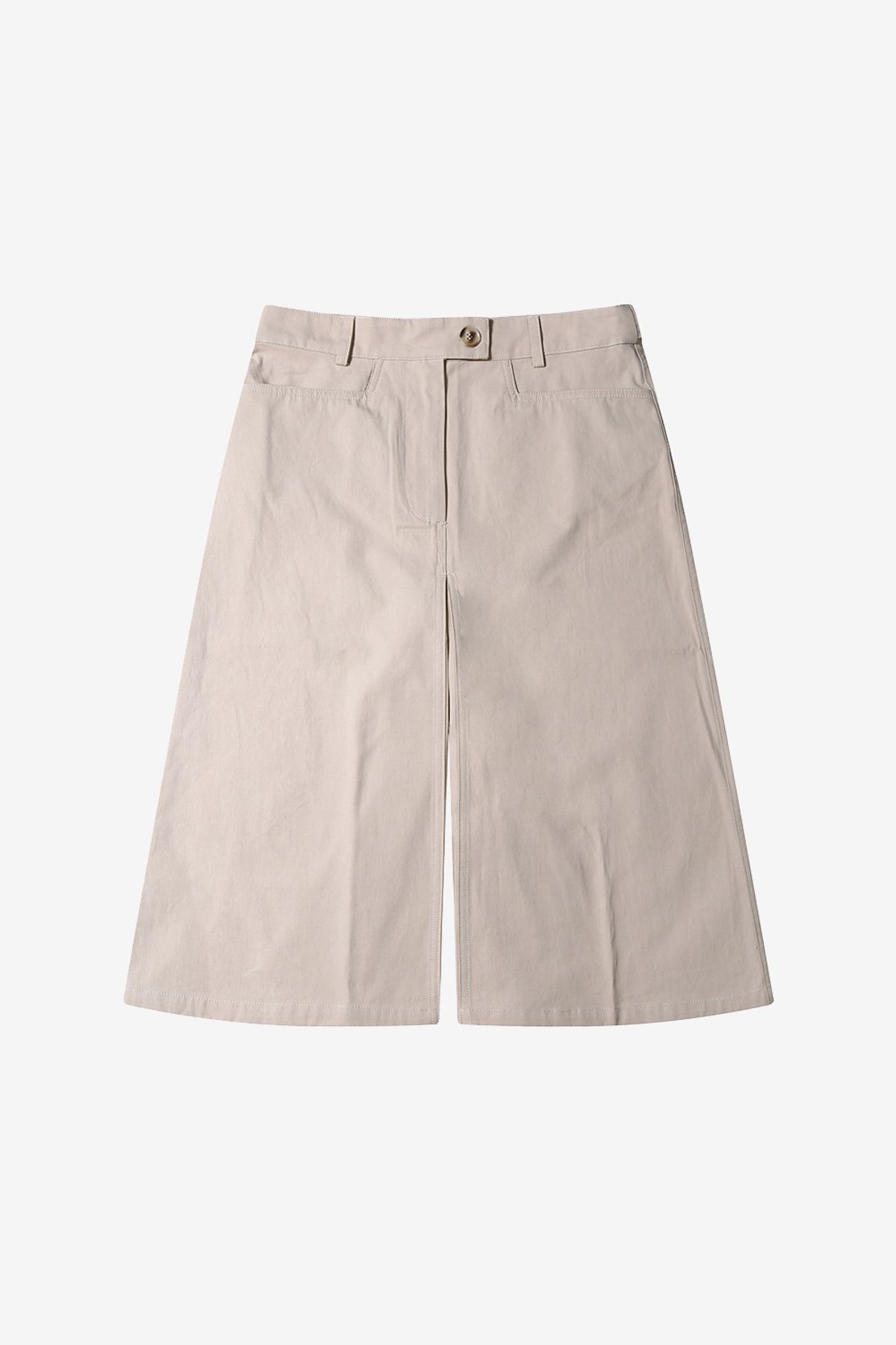 르몽생미셸(LE MONT ST MICHEL) JAHIM-BERMUDA SKIRT PANTS_Beige